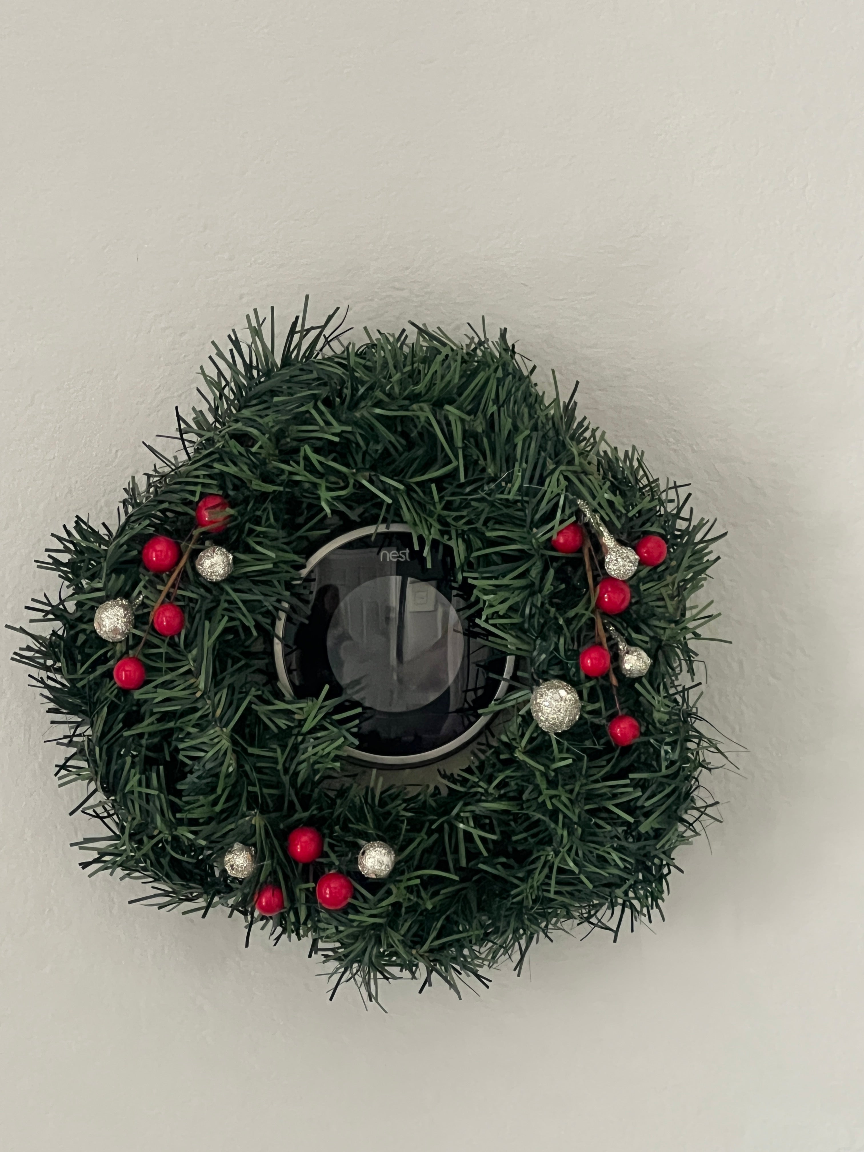 Thermostat Removable Wreath Decor