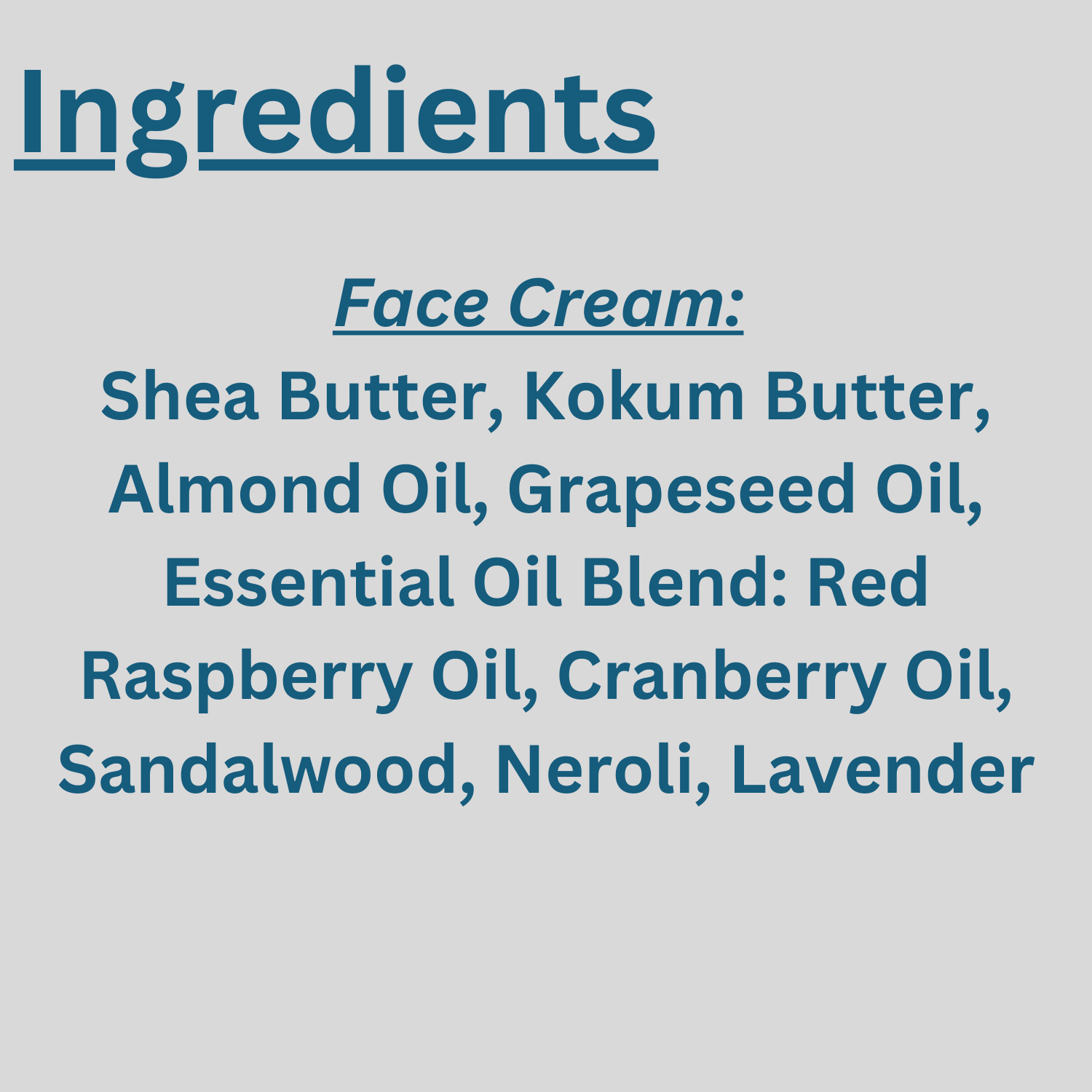 Face Cream