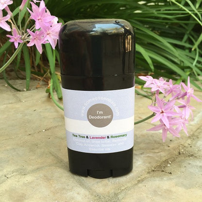 All Natural Deodorant in a Twist up Container